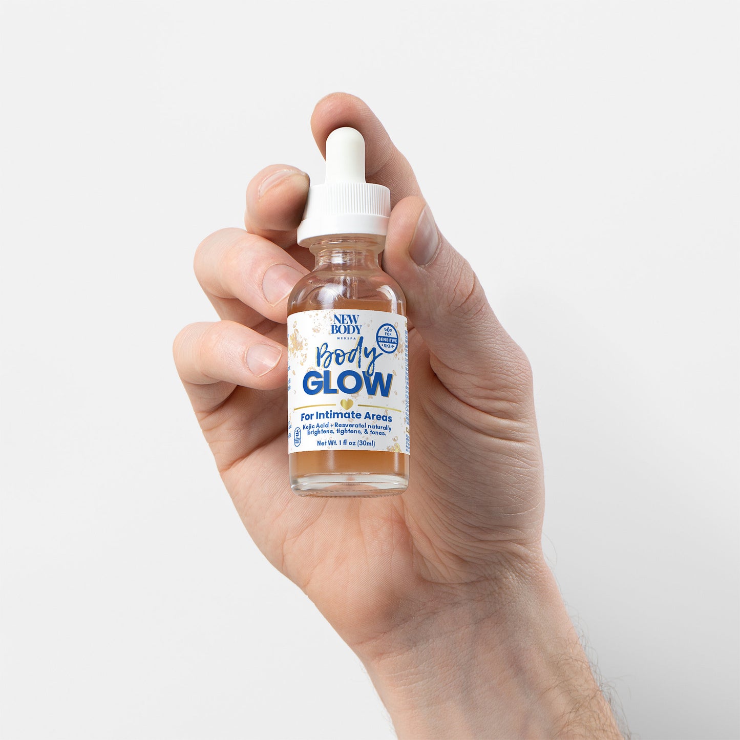 BODY + GLOW serum for sensitive