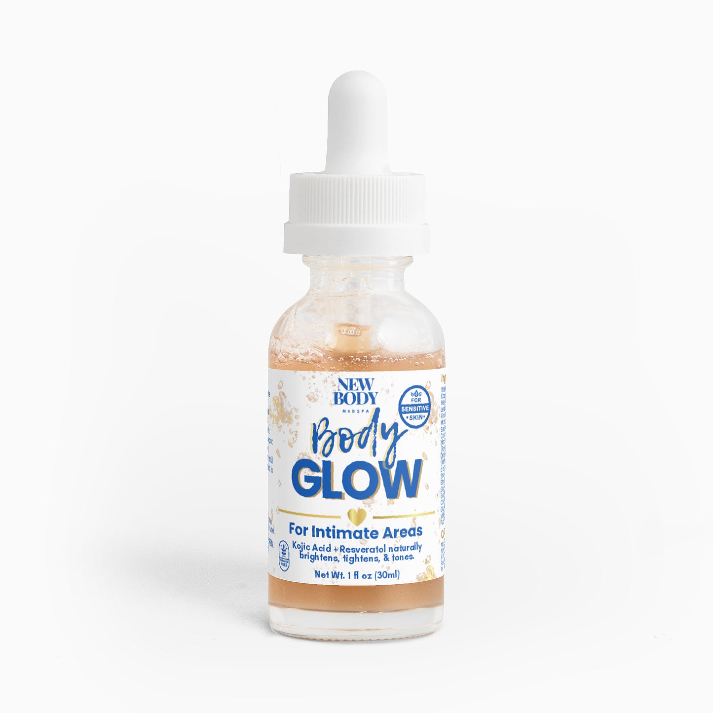 BODY + GLOW serum for sensitive