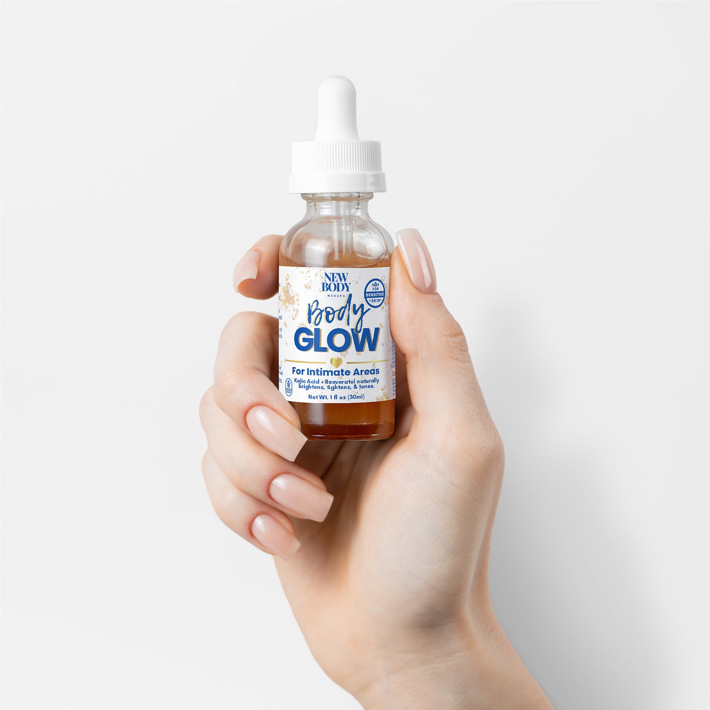 BODY + GLOW serum for sensitive