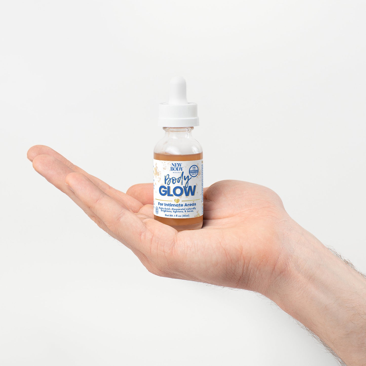 BODY + GLOW serum for sensitive