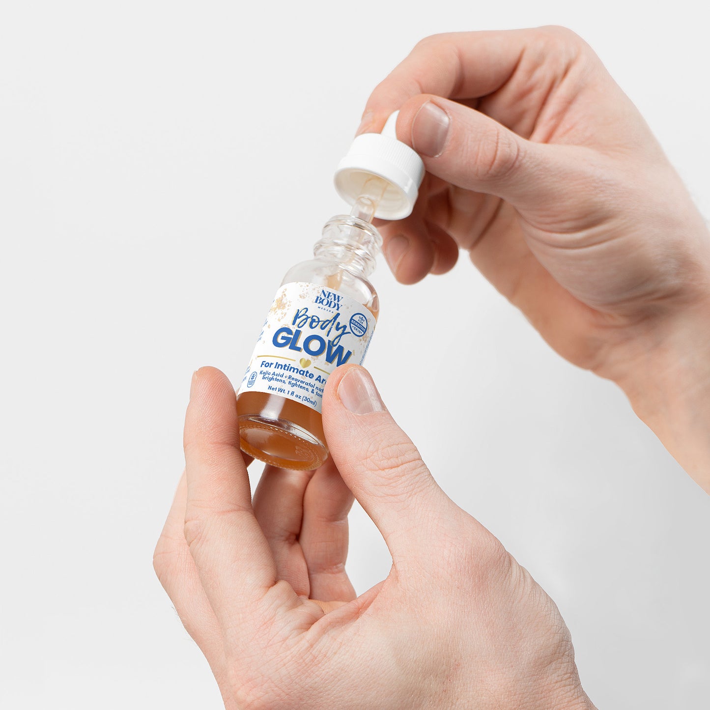 BODY + GLOW serum for sensitive