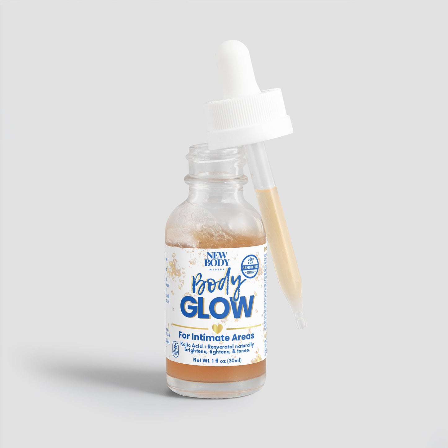 BODY + GLOW serum for sensitive