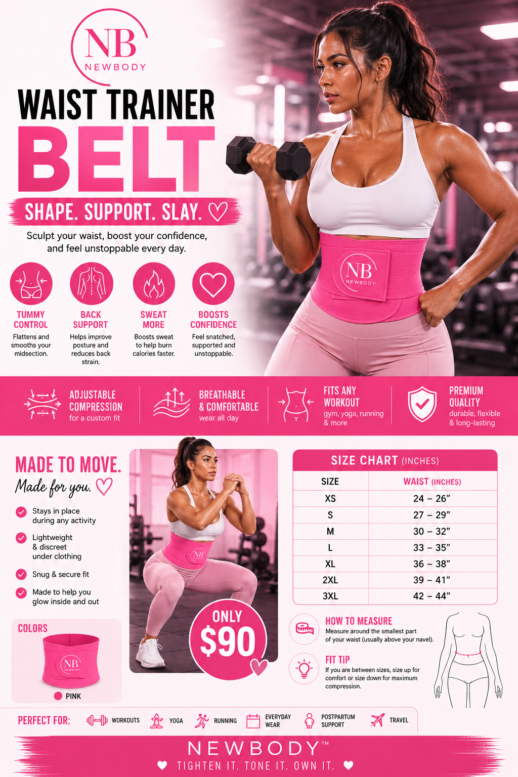 NEWBODY Waist Contour Belt