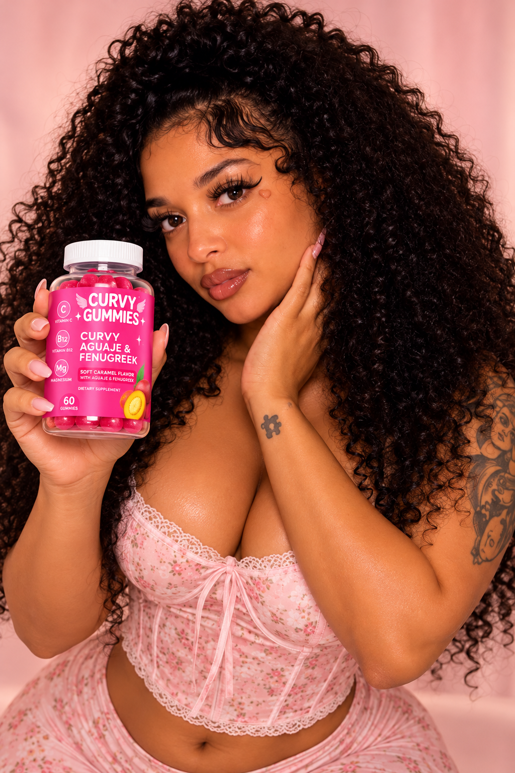 CURVY GUMMIES 🍑💕
Aguaje + Fenugreek | Women’s Beauty & Wellness Gummies