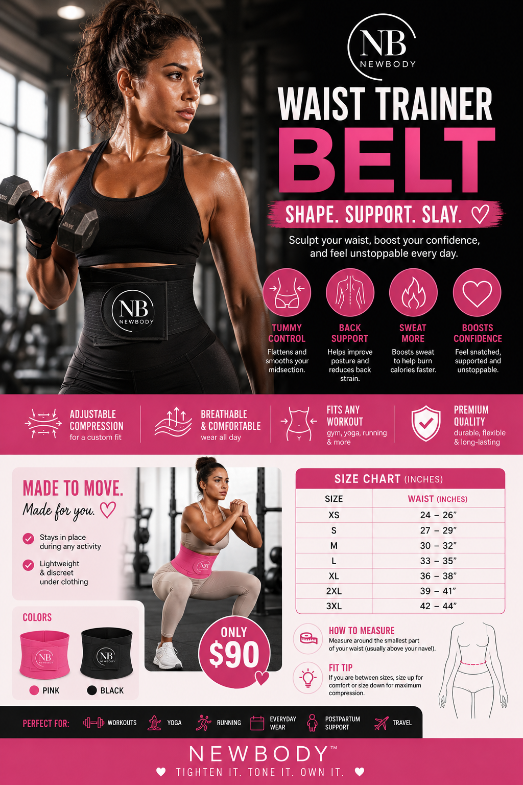 NEWBODY Waist Contour Belt