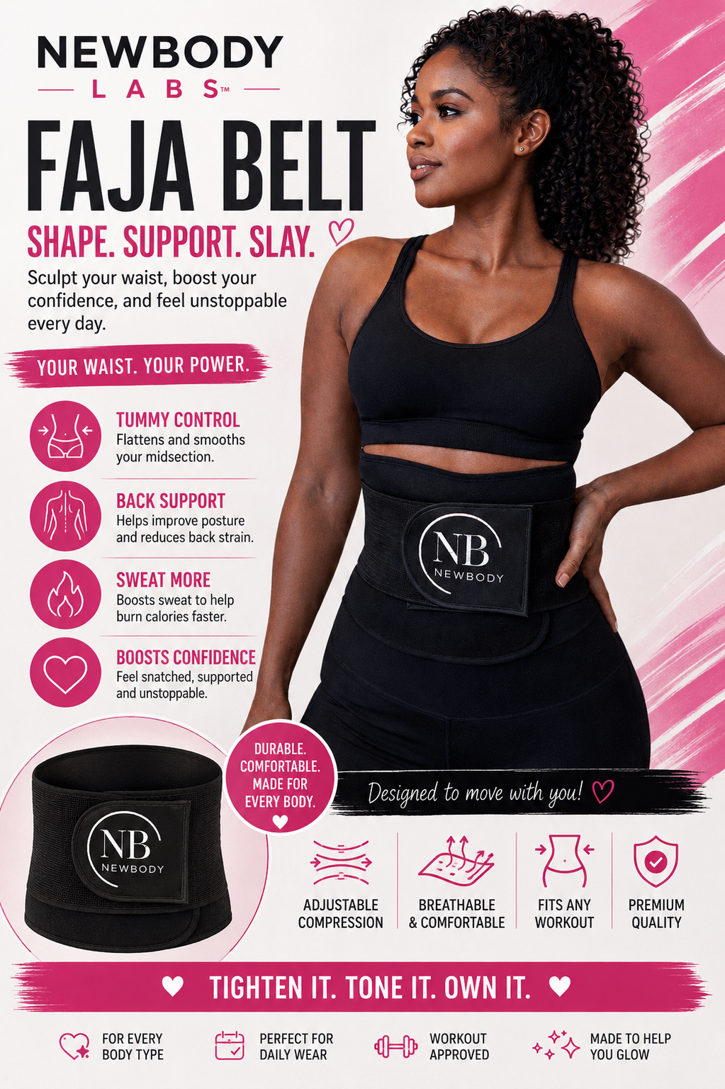 NEWBODY Waist Contour Belt