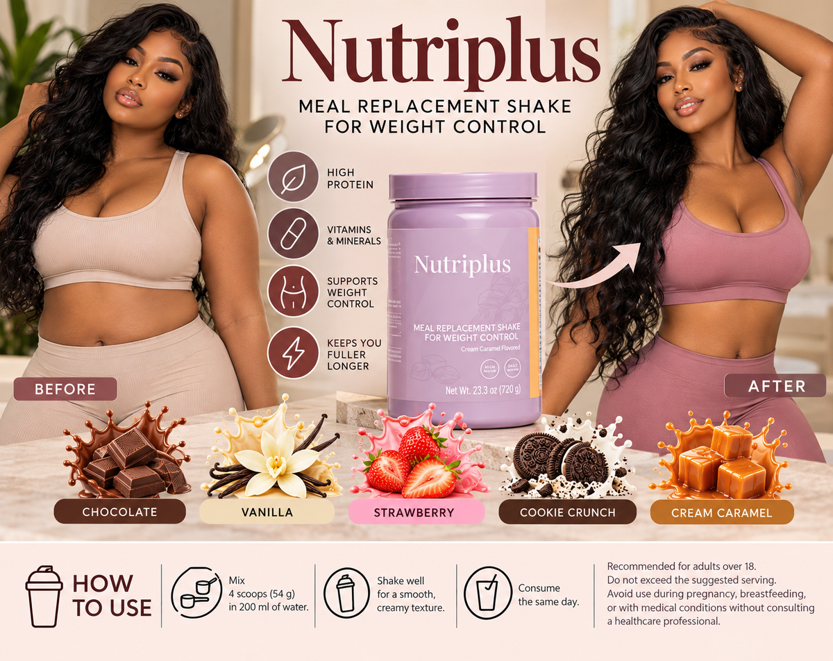 Nutriplus Meal Replacement Shake – Weight Management & Nutritional Support