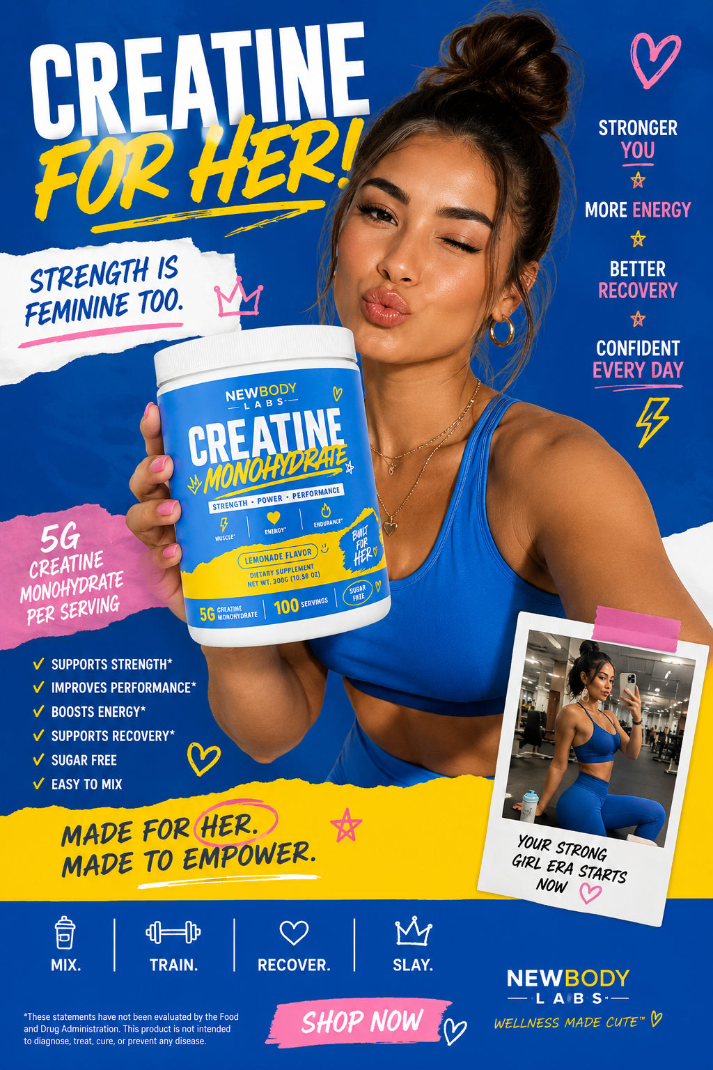 Creatine Monohydrate | For Her